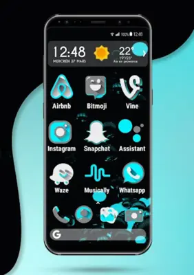 Apolo Freeze - Theme, Icon pac android App screenshot 1